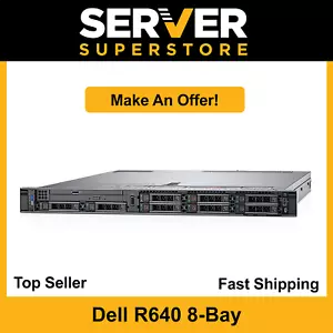 Dell PowerEdge R640 Server 2x Gold 5115 = 20 Kerne H730P 256GB RAM 4x 1,2TB SAS - Bild 1 von 10