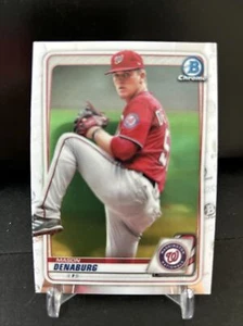 Bowman Chrome Prospects Mason Denaburg Washington Nationals 2020 BCP-24 - Imagen 1 de 2