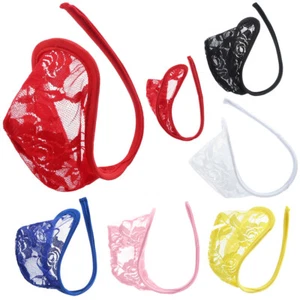 Men Mini C-string Thong Panties Micro T-back Underwear Briefs Knickers Lingerie? - Picture 1 of 29