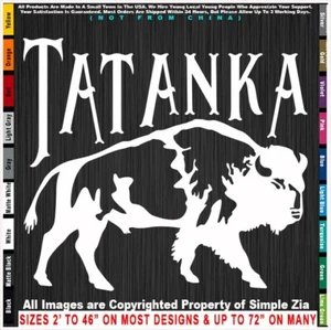 - Calcomanía de pegatina orientada derecha para bisonte tatanka nativo americano búfalo - Imagen 1 de 12