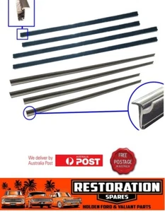 MITSUBISHI SIGMA SCORPION GE GH (2 DOOR COUPE) DOOR BELT WEATHERSTRIP KIT - Picture 1 of 3