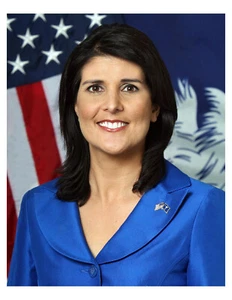 Foto retrato de Nikki Haley Politician 2010 8x10 en 8,5" x 11" - Imagen 1 de 1