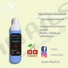 CLEANER ALLA CILIEGIA PROFESSIONALE DA 100ml 1LITRO PER UNGHIE NAIL SGRASSANTE