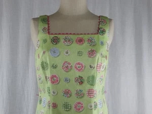 Sharon Young Summer Dress - Size 6 - 100% Cotton Style 2027-92 - Picture 1 of 9