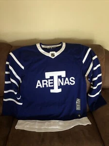 Reebok Throwback Toronto Arenas Blau Hockey Trikot Neu Etikett fehlt Gr. 52 Herren - Bild 1 von 10