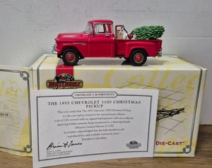 YSC 02 1955 Chevrolet 3100 Christmas Pickup Models of Yesteryear Matchbox in OVP - Bild 1 von 3