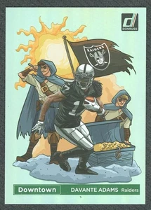 2023 Donruss Davante Adams Downtown #D-19 - Picture 1 of 2