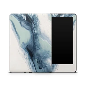 Aqua Marble Pattern Kindle Protective Skin Paperwhite Scribe Wrap Cover Sticker - Picture 1 of 6