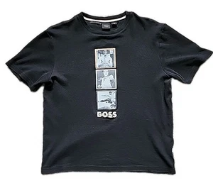 Hugo Boss X Bruce Lee T-Shirt Gr. Small geschlechtsneutral besonderes Artwork schwarz - Bild 1 von 6