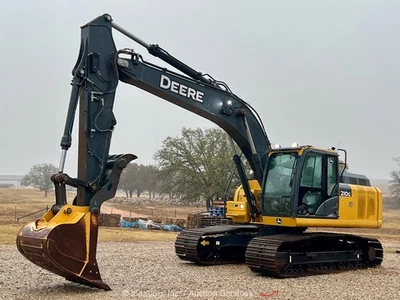 John Deere 210G 2020 excavadora sobre orugas excavadora cabina auxiliar hidráulica canastilla de pulgar bidadoo Foto 1 de 4