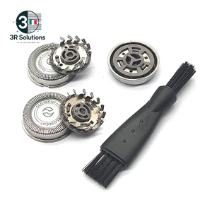 3 Pz HQ3 HQ4 Testina Di Ricambio Lama Di Rasoio per Philips Rasoio HQ56 HQ55 HQ4 - Foto 1 di 12