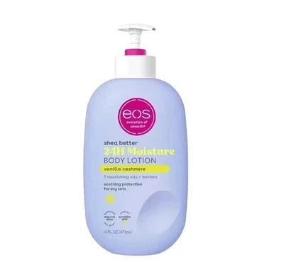 eos_Shea Better Body Lotion- Vanilla Cashmere 24-Hour Moisture Skin Care - Image 1 of 4
