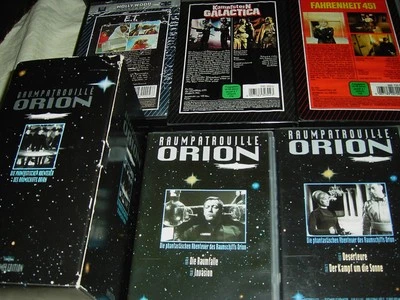 VHS Kassetten Sammlung Science Fiction Filme & Serien Konvolut 60er-80er Jahre - Bild 1 von 4