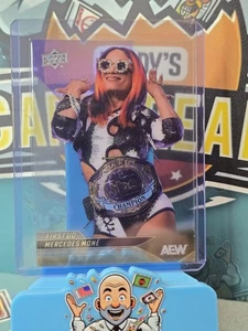 AEW Upper Deck 2025 Mercedes Mone Clear Cut Acetate SSP - Picture 1 of 2