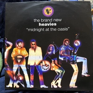 The Brand New Heavies - Midnight At The Oasis (VINYL) 12”. EX/VG - Picture 1 of 15
