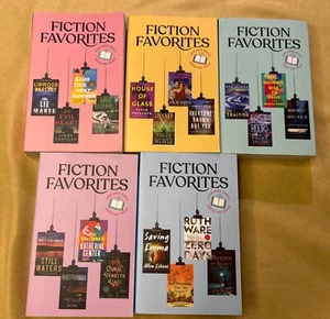 Lot of 5 Reader's Digest "Fiction Favorites" Books (paperback Big Lot) - Picture 1 of 14