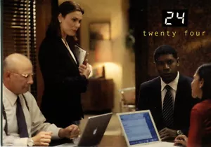 TWENTY FOUR 24 TELEVISION SHOW SEASONS 1 & 2 2003 COMIC IMAGES PROMO CARD P2 - Bild 1 von 1