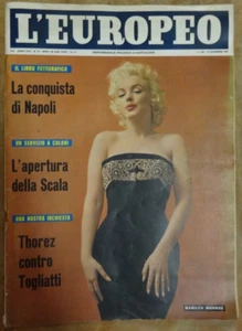 L'europeo Dicembre 1961 Marylin Monroe - Foto 1 di 4