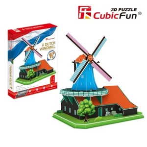 Puzzle 3D de MOLINO DE VIENTO HOLANDÉS CubicFun Rompecabezas 71 Piezas j296 - Imagen 1 de 3