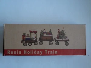 Resin Holiday Train - Picture 1 of 7