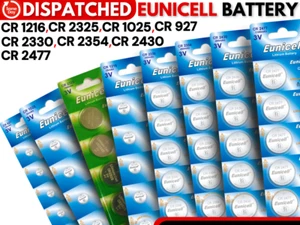 CR927,CR1025,CR2325,CR1216,CR2330,CR2354,CR2430 3V Lithium Coin Cell Batteries - Picture 1 of 9