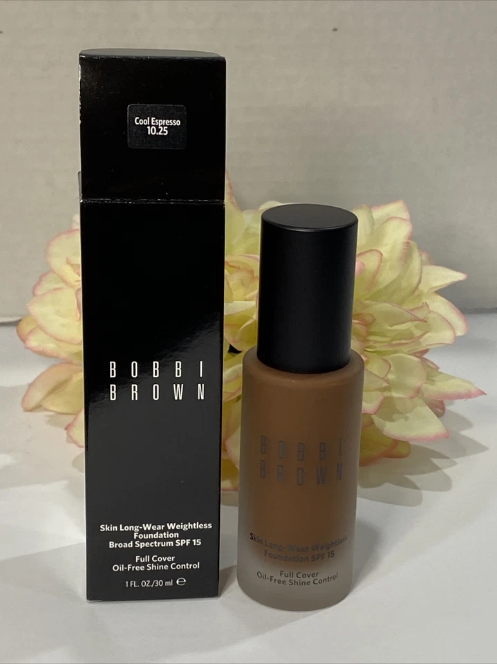 Bobbi Brown Skin Long Wear Weightless Foundation Spf 15 ~ Cool Espresso 10.25 - Image 1 of 1