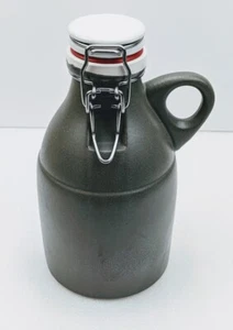 New Portland Growler Co, PGC 32oz "Growlette", Ceramic GriGri Handle, Grey Gem - Picture 1 of 11
