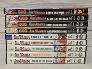 Lot of 9 Inuyasha DVDs Japanese Manga Anime Viz - Picture 1 of 3