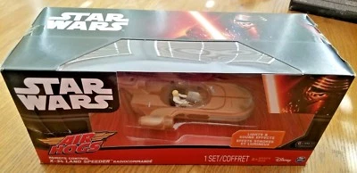 NEW SEALED Air Hogs Star Wars Remote Control X-34 LandSpeeder R/C Lights w/Luke - Image 1 of 4