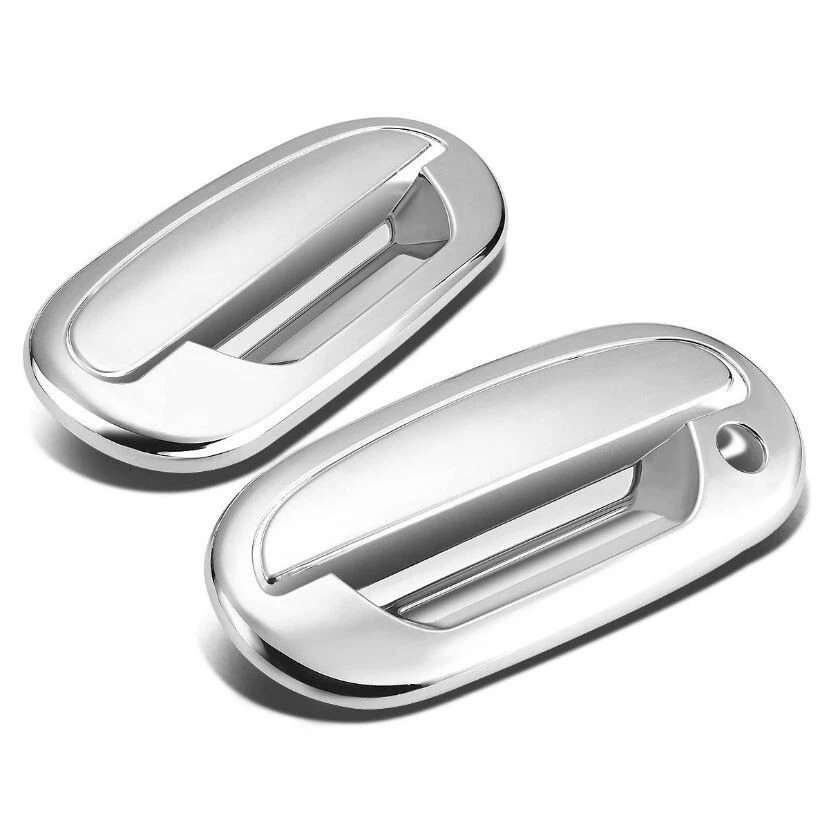 Ford F150 97-03 2 puertas cromo manija cubierta ABS sin teclado sin cerradura de pasajero Foto 1 de 1