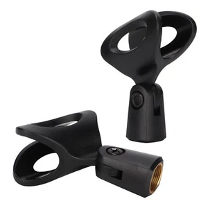 Universal Mikrofon Clip Halter Mikro Klemme Halterung Ständer Ersatz Zubehör LAM - Bild 1 von 12