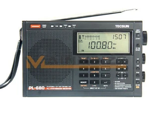 1PC New Tecsun PL-680 PL680 AM FM SW SSB Synchronous Shortwave Radio - Picture 1 of 7