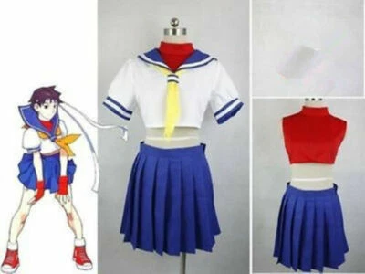 cos  Sakura Uniform Cosplay Costume Halloween - Image 1 of 4