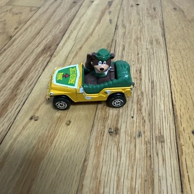VTG 1981 Hanna Barbera Corgi Yogi Bear Jellystone Park Willys Jeep Die Cast Car - Image 1 of 4