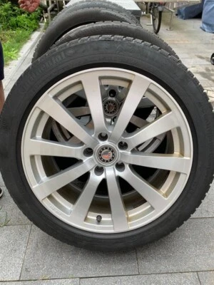 Audi A6 Avant Quattro  Alufelgen Winterreifen Winterräder 255 45 18-Zoll 4Stück - Bild 1 von 4