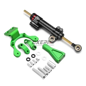 For Kawasaki Z900 2019-2023 Short Carbon Fiber Steering Damper Mounting Kit - Bild 1 von 12