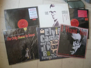 ELVIS COSTELLO NEW/SEALED 6-PAK OF ORIGINAL VINTAGE IMPORT & PROMO 12" EPs  - Imagen 1 de 4