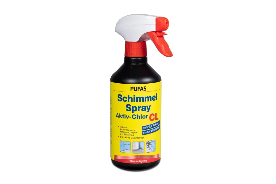 PUFAS Schimmel-Spray Aktiv-Chlor CL - 500ml, 2 Stück (005402000)