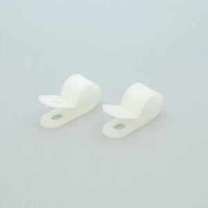 R-Type Cable Clamp 1/2" Clear 100pk - Picture 1 of 1