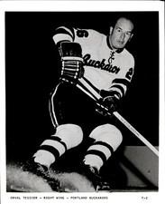 PF1 1960s Original Photo ORVAL TESSIER PORTLAND BUCKAROOS WHL ICE HOCKEY CENTRE