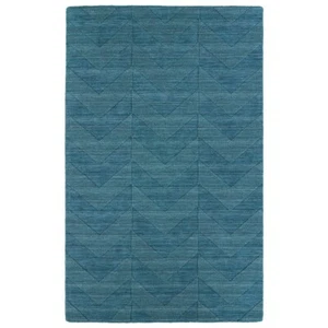 Kaleen Rugs IPM05 Imprints Modern Area Rug, Turquoise, 8'x11' - IPM05-78-811 - Picture 1 of 1
