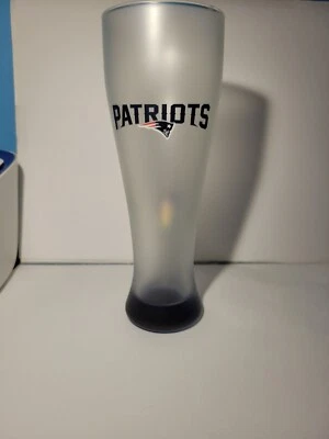 Vaso de cerveza Pilsner esmerilado NFL New England Patriots 22 oz Foto 1 de 4