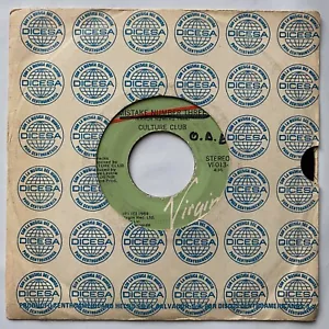 CULTURE CLUB • Mistake Number Three / Mannequin • RARE 45 • EL SALVADOR PRESS - Picture 1 of 4