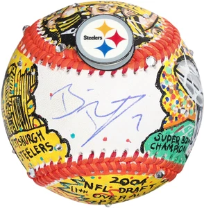 Ben Roethlisberger Pittsburgh Steelers Autographed Baseball Hand Item#12643580 - Picture 1 of 6
