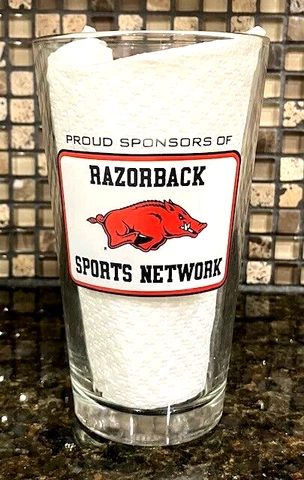 Arkansas Razorback Sports Network 2011 Football Season Collectable  Glass Cover