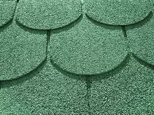 3 m² Biberschindeln grün Gartenhaus Schindeln Dachschindeln Dachpappe Bitumen - Bild 1 von 2