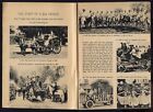 1963 TV GUIDE ARTICLE ~ TOURNAMENT OF ROSES ROSE PARADE 1890 1891 FLOATS BURROS
