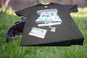 Camisa Colorado Rockies MLB GRANDE Banderín Ganador 2007 De colección PLUS EXTRA - Imagen 1 de 12