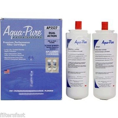Filtros de agua pre y post originales 3M AquaPure AP5527 para AP-RO5500 NUEVO Foto 1 de 3