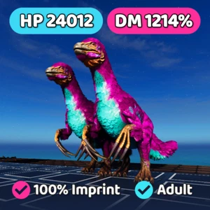 ARK Survival Ascended PVE Boss Therizino Theri 24k 1214 % algodón DM PS5/XBOX/PC - Imagen 1 de 6